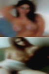Nudist woman swinging