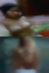Nudist woman swinging