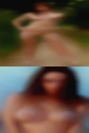 Nude woman over